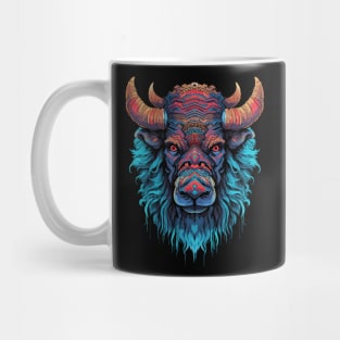 DMT Art Psychedelic Buffalo Mug